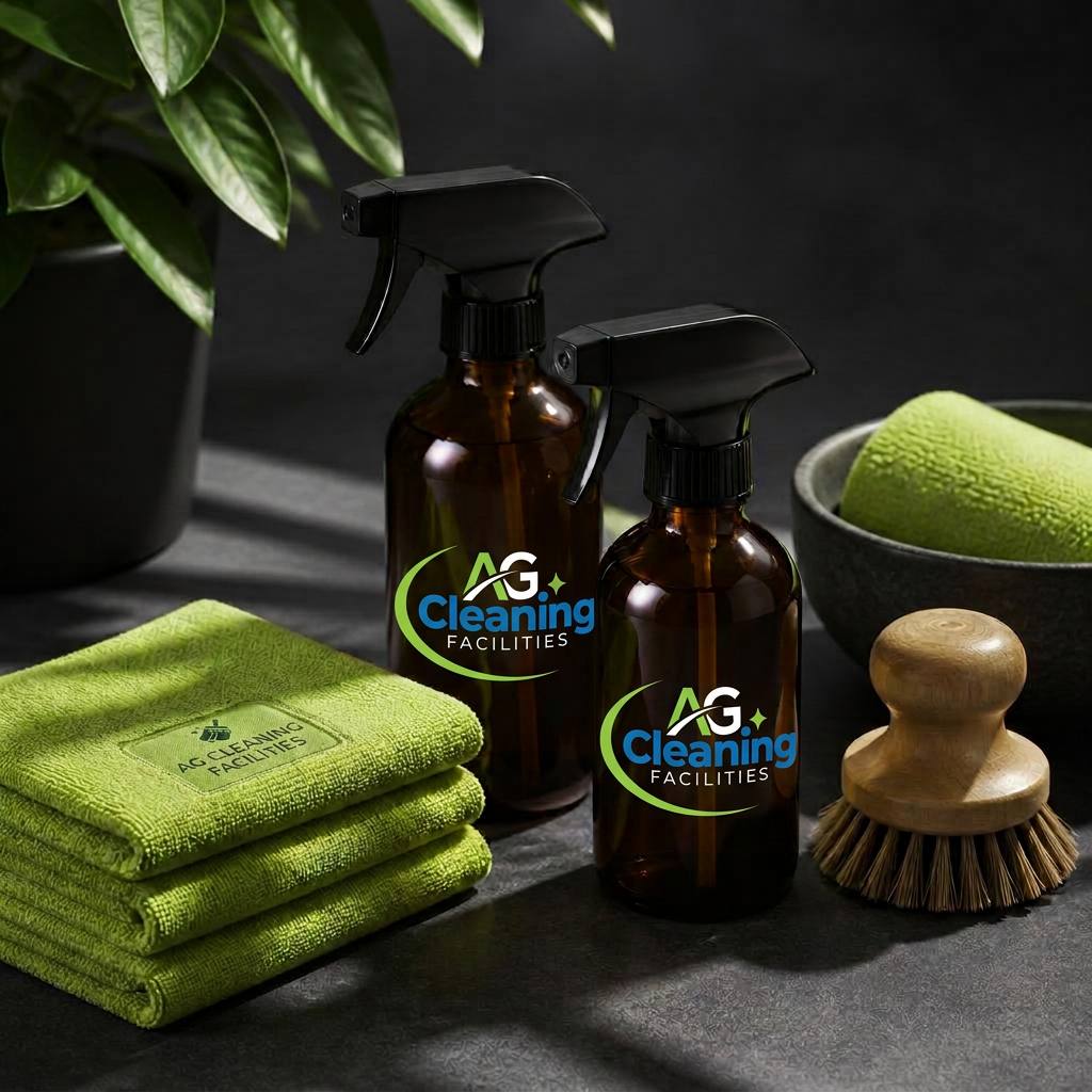 Eco-friendly, non-toxic cleaning products used by AG